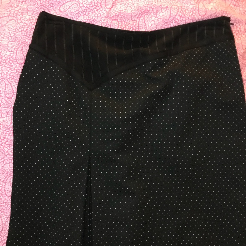 The Limited Black Swiss Dotted Skirt